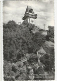 AK Graz. Schloßbergsteig u. Uhrturm.