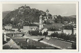 AK Graz. Mur und Schloßberg. (1950-51)