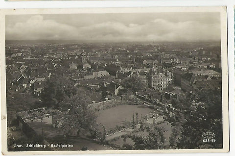 AK Graz. Schlossberg - Basteigarten. (1931-32)