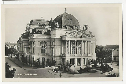 AK Graz. Opernhaus. (1950-51)