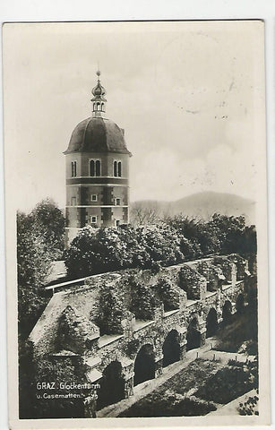 AK Graz. Glockenturm u. Casematten.