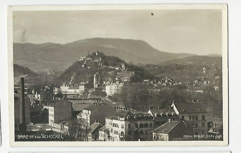AK Graz mit dem Schöckel. (1928)