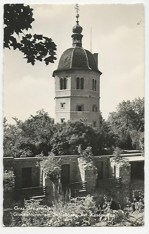 AK Graz. Glockenturm am Schloßberg mit Kasematten.