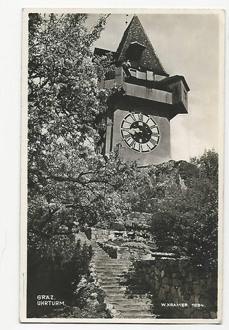 AK Graz. Uhrturm.