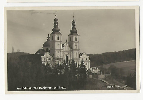 AK Wallfahrtskirche Mariatrost bei Graz.