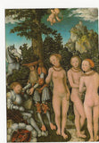 AK Lucas Cranach d.Ä. Parisurteil. Alte Galerie am Joanneum in Graz.