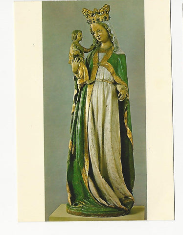 AK Meister der Admonter Madonna: Madonna mit Kind. Alte Galerie am Joanneum in Graz.