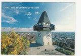 AK Graz. Die Kulturhauptstadt. Uhrturm.