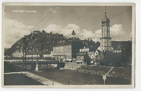 AK Graz. Murbrücke.