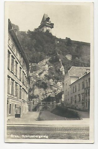 AK Graz - Schlossbergsteig. (1927)
