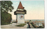 AK Graz - Uhrturm. (1900)