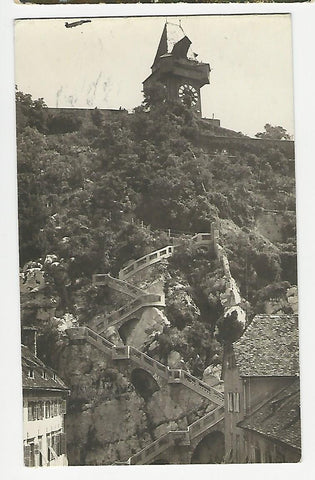 AK Graz. Felsensteig am Schlossberg.