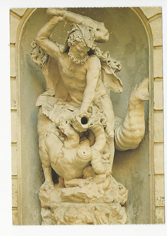 AK Graz Veit Königer, Herkulesbrunnen im Domherrenhof zu Graz.
