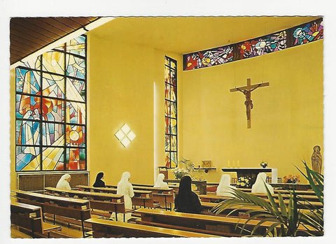 AK Graz. Sanatorium der Kreuzschwestern Kapelle Kreuzgasse 35.