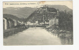 AK Graz. Radetzkybrücke, Schloßberg und Schöckel (1912-13)