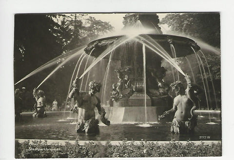 AK Graz. Stadtparkbrunnen.
