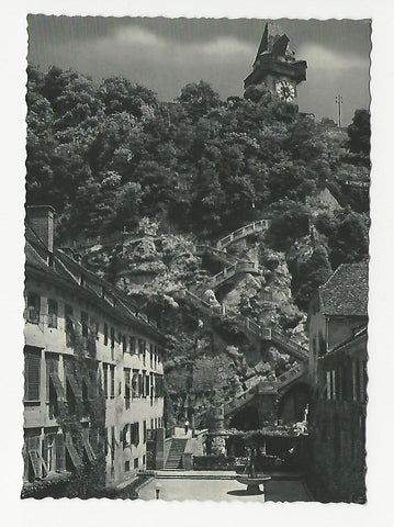 AK Graz. Schloßbergsteig.
