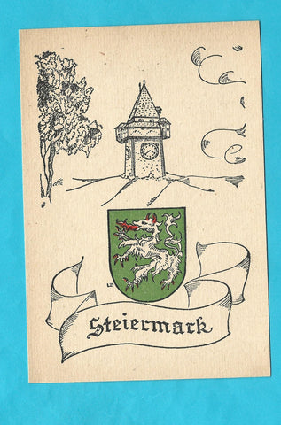 AK Steiermark. Graz. Uhrturm.