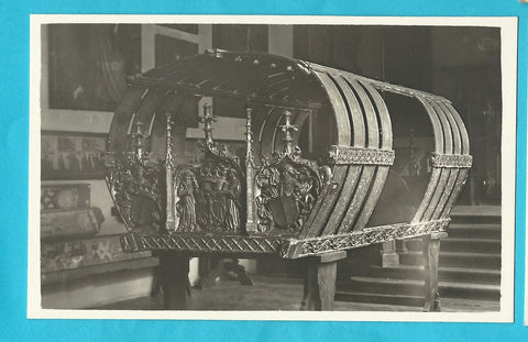 AK Graz. Kunstgewerbemuseum. Wagen Friedrichs III 15. Jh. (1929)