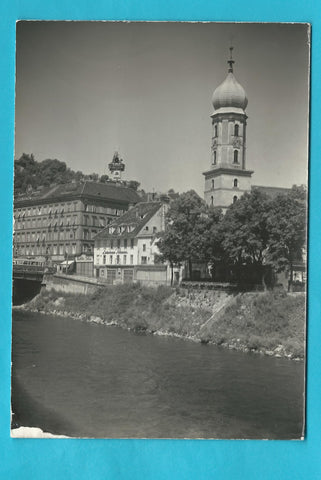 Muster-AK Graz Partie an der Mur. (Kellner-Verlag: 3048)