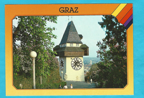 AK Graz. Schloßberg - Uhrturm. (1990)