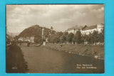 AK Graz. Mur und Schloßberg.