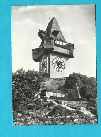 AK Graz - Uhrturm am Schloßberg.