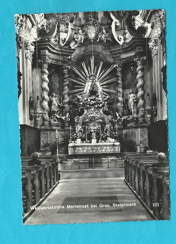 AK Wallfahrtskirche Mariatrost bei Graz.