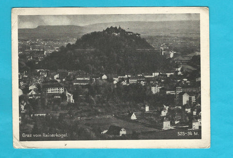 AK Graz vom Rainerkogel. (1946)
