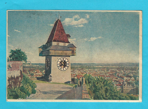 AK Grazer Schloßberg, Uhrturm.