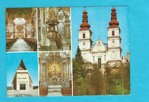 AK Graz. Wallfahrtskirche Mariatrost und Gottscheer Gedenkkapelle.