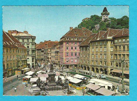 AK Graz. Hauptplatz.