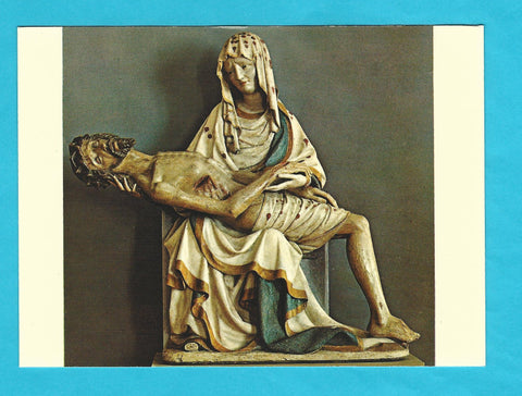 AK Großes Vesperbild aus Admont. Alte Galerie am Joanneum in Graz.