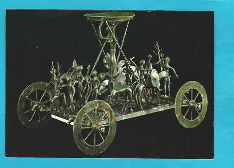 AK Kultwagen von Strettweg. Steierm. Landesmuseum Joanneum Graz. Abt. für Vor- und Frühgeschichte.