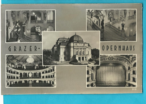 Muster-AK Grazer Opernhaus. (Kellner Verlag, 3131)