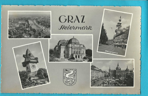 Muster-AK Graz. (Kellner-Verlag: 3180)