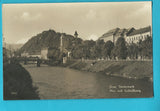 AK Graz. Mur mit Schloßberg.