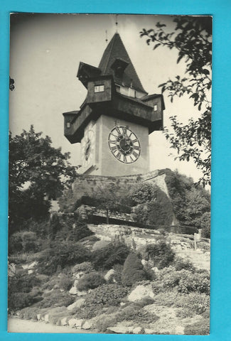 Muster-AK Graz. Uhrturm. (Kellner-Verlag)