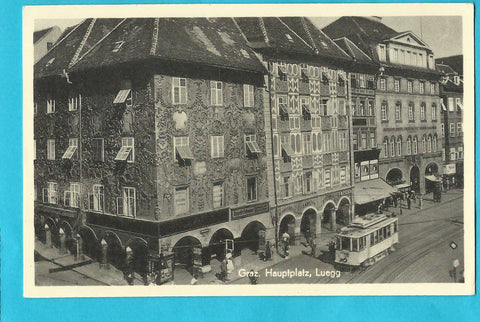 AK Graz. Hauptplatz, Luegg. (1951)