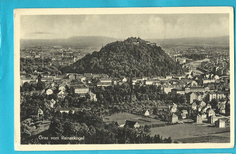 AK Graz vom Rainerkogel. (1951)
