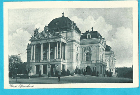 AK Graz. Opernhaus. (1925)