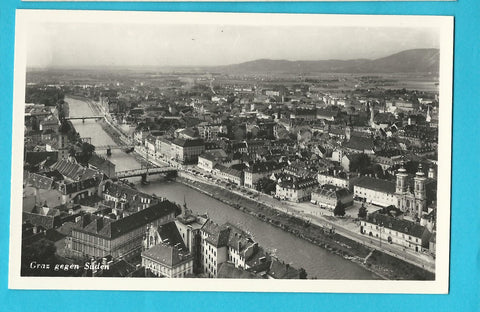 AK Graz gegen Süden.