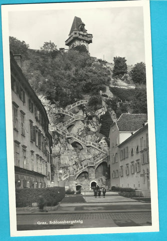 AK Graz. Schlossbergsteig. (1949)