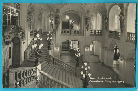 Muster-AK Graz. Opernhaus (Kellner-Verlag: 3086)