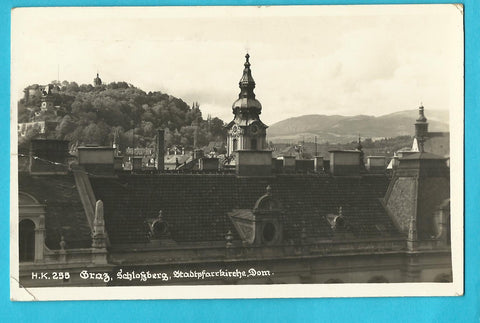 AK Graz. Schloßberg, Stadtpfarrkirche, Dom.