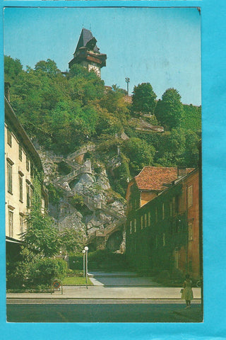 AK Graz. Schlossbergsteig.