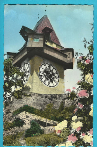 AK Graz. Uhrturm.