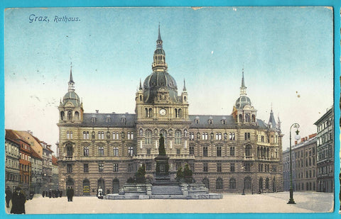 AK Graz. Rathaus.