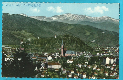 AK Graz mit der Gleinalpe. (1959-60)