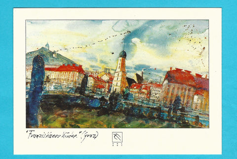 AK Graz, Franziskanerkirche Atelier Url.